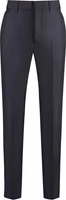 Blue Mohair Dress Pants 1