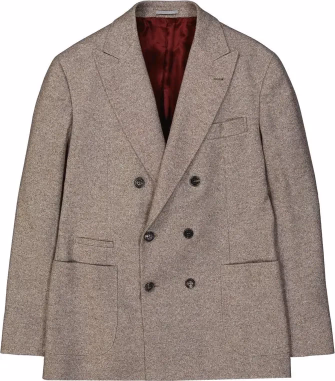 Beige Cashmere Blazer