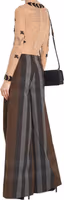 Brown Cotton Casual Pants 3
