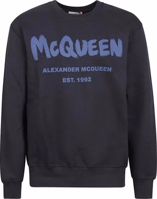 Blue Cotton Sweatshirt