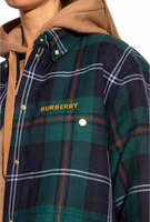 Bicolor Wool Pattern Shirt 4