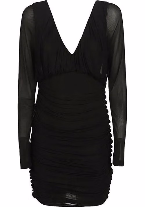 Black Viscose Cocktail Dress