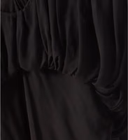 Black Viscose Cocktail Dress 4