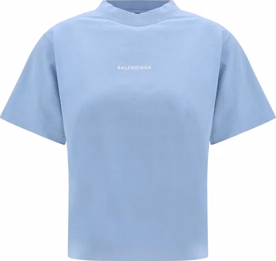 Blue Cotton T-Shirt