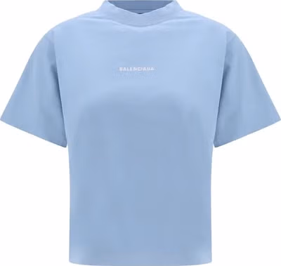 Blue Cotton T-Shirt