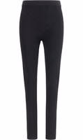 Black Viscose Leggings 1