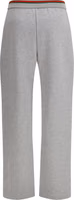 Gray Cotton Casual Pants 2