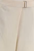 Beige Viscose Casual Pants 3
