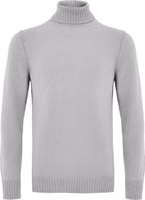 Gray Wool Turtleneck 1
