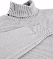 Gray Wool Turtleneck 4