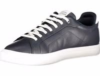 Blue Polyurethane Men Sneaker 3