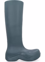 Bicolor Rubber Rain Boots 1