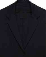 Black Elastane Blazer 3