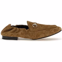 Brown Calf Leather Bos Taurus Slip-On Loafers 1