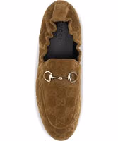 Brown Calf Leather Bos Taurus Slip-On Loafers 4
