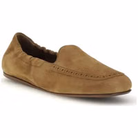 Brown Calf Leather Bos Taurus Slip-On Loafers 2