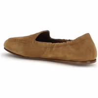 Brown Calf Leather Bos Taurus Slip-On Loafers 3