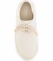 White Cotton Oxfords And Derbies 4