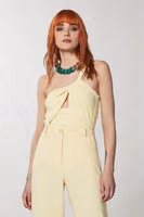 Yellow Acetate Tank Tops 2