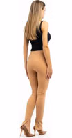 Beige Nylon Leggings 4