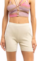 Beige Nylon Leggings 2