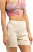 Beige Nylon Leggings 3