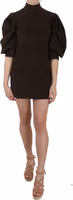 Brown Corduroy Bodycon Cotton Mini Dress 3