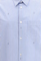 Blue Cotton Pattern Shirt 3