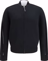 Black Wool Cardigan 1
