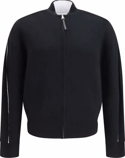 Black Wool Cardigan