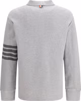 Gray Cotton Polo Shirt 2