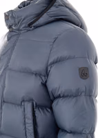 Gray Nylon Coat 4