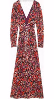 Red Viscose Casual Dress 2
