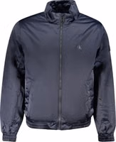 Blue Polyester Men Jacket 1