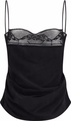 Black Silk Blouse