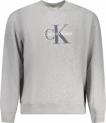 Gray Cotton Men's Sweatshirt