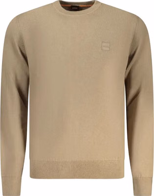 Marrone Cotton Men Sweater