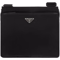 Black Nylon Shoulder Bag 1