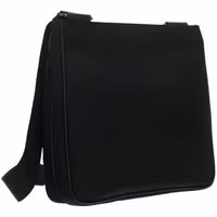 Black Nylon Shoulder Bag 3