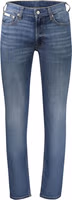 Blue Cotton Men's Jeans 1