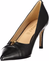 Black Leather Women Classic Shoe 3