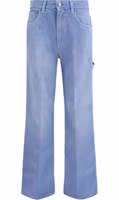 Blue Cotton Relaxed Fit Jeans 1