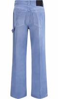 Blue Cotton Relaxed Fit Jeans 2