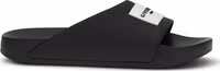 Black Rubber Sandals 1