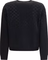 Black Wool Cardigan 2