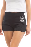 Black Cotton Short And Mini Shorts 2