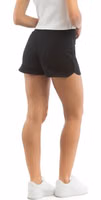 Black Cotton Short And Mini Shorts 3