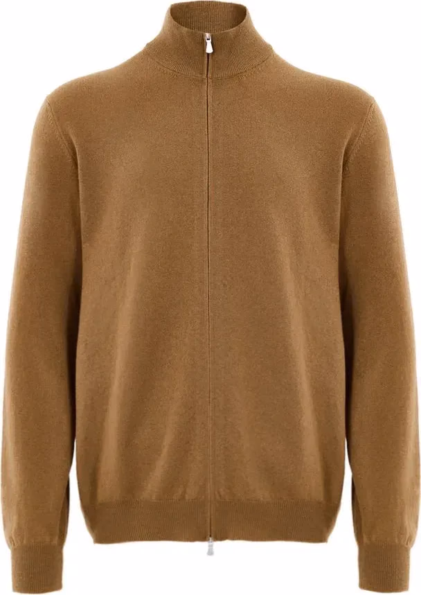 Brown Wool Turtleneck