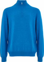 Blue Wool Turtleneck 1