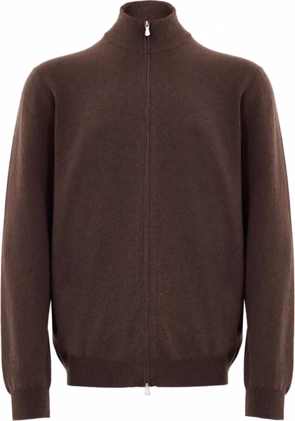 Brown Wool Cardigan